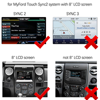 Interface vidéo OEM CarPlay Android Auto Ford SYNC2, système de navigation automobile, Apple CarPlay, Android Auto, Mirror Link pour Ford Flex