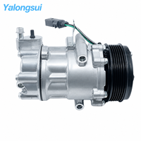 Nouveau compresseur AC 12V durable de haute qualité pour VW Polo Skoda Fabia/Rapid 1.2/1.6L, référence OE 6RF820803B 6R0820803, série Yalongsui, garantie 1 an