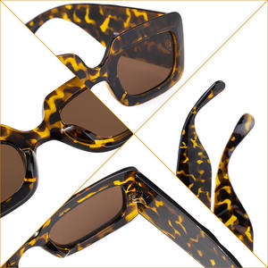 Gafas de Sol Modernas para Mujer, Lentes de PC con Protección UV400, Montura de Concha de Tortuga, Protección Solar, Estilo Viaje, Nuevo Diseño 2025 - Product Image 1