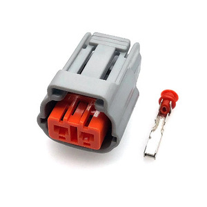 ขั้วต่อกันน้ำ 6195-0003 แบบ 2 ขา สีเทา พลาสติก สำหรับเซ็นเซอร์ไฟตัดหมอก Mazda Rx7 ใช้ในรถยนต์ - Product Image 3