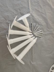 HDPE nhựa cách nhiệt <span class=keywords><strong>Fastener</strong></span> cho bê tông nhựa cách nhiệt móng tay 60mm <span class=keywords><strong>ti</strong></span>êu chuẩn chân đường kính, bê tông móng tay - Product Image 2