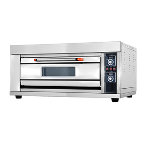 Four à pâtisserie électrique à deux étages et quatre plateaux, homologué CE, pour la cuisson du <span class=keywords><strong>pain</strong></span>, des toasts et des pizzas, équipement de <span class=keywords><strong>boulangerie</strong></span> - Product Image 5
