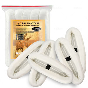 Bolsas de juego Caza Carne Elk Moose Caribou Paquete de 4 60 pulgadas Cuarto enrollado Reutilizable Bolsa de juego de caza - Product Image 4