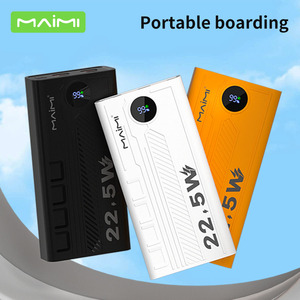<span class=keywords><strong>Maimi</strong></span> แบตสำรองแบบชาร์จเร็ว22.5<span class=keywords><strong>ว</strong></span>ัตต์10000มิลลิแอมป์พร้อมจอแสดงผล LED ดิจิตอลพอร์ต USB Type-C เอาท์พอร์ตแบบพกพาสำหรับโทรศัพท์มือถือ - Product Image 2