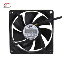 Ventilateur à roulement à billes 8020 DC, 5V, 12V, 24V, 80x80x20mm, silencieux sans balais, à débit Axial, offre spéciale en chine