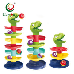 Torre a 7 livelli con pista scorrevole a sfere rotolanti, giocattolo <span class=keywords><strong>per</strong></span> bambini dai <span class=keywords><strong>6</strong></span> <span class=keywords><strong>mesi</strong></span> in su - Product Image 1