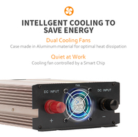 Convertisseur de puissance automobile portable monophasé 1000W 1kW certifié CE/FCC/UKCA 12V/24V/48V 220V/230V à onde sinusoïdale pure