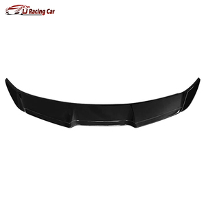 อุปกรณ์ตกแต่งรถยนต์สีดำ/คาร์บอนไฟเบอร์มองท้ายรถสปอยเลอร์ท้ายรถฝาครอบปีกด้านบนสำหรับ <span class=keywords><strong>Toyota</strong></span> <span class=keywords><strong>CHR</strong></span> 2017-2020 - Product Image 3