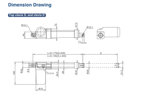 JIECANG JC35DN 6000N डीसी मोटर के लिए मिनी कॉम्पैक्ट रोगी चोर रैखिक Actuator बिजली अस्पताल के बिस्तर - Product Image 4