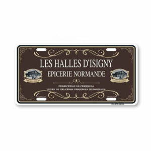 Plaque d'immatriculation en métal embossé, souvenir de France, décoration murale - Product Image 6