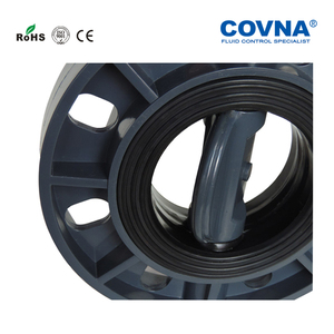 COVNA 2 pouces 24V DC Vanne papillon de contrôle de débit d'eau électrique en plastique PVC - Product Image 6