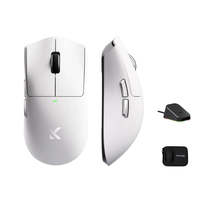 Ratón Inalámbrico para Juegos MCHOSE K7 Ultra, Ratón Ergonómico Ligero para Juegos, Ratón para Juegos con Sensor Óptico Tri-Modo PAW3950