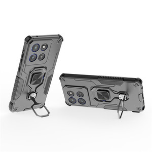 Funda de teléfono con soporte de anillo magnético de lujo para Moto Edge 60 Stylus/Edge 60 Neo cubierta antichoque - Product Image 5
