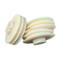 Poulie multi-fente en U poulie à courroie en nylon poulie étagée en plastique UPE POM roue de corde U rainure câble poulie poulie poulie