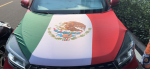 Премиум сублимационный принт под заказ американские и мексиканские автомобильные капоты флаги - Product Image 6