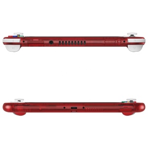 Coque de remplacement transparente rouge EXtremeRate NSL pour manette portable, coque personnalisée pour Nintendo Switch Lite - Product Image 5