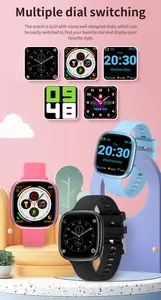 Wonlex KF01 enfants Fun montre intelligente plusieurs Modes de mouvement moniteur de santé Smartwatch HD grand écran étanche enfants montre