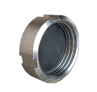 Tapa de extremo roscada de acero inoxidable SS304/SS316 de alta calidad para instalación de tuberías, tapón de tubería resistente a la corrosión