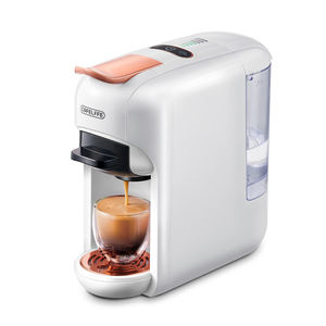 CAFELFFE MK606 Machine à café expresso 5-en-1 20 bars, prépare des boissons chaudes/froides, 7 niveaux de réglage de l'eau, compatible K-Cup/NES Original DG 44mm ESE - Product Image 1