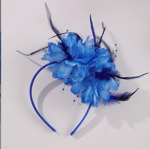 Pafu Wedding Hair Accessories Womens <strong>Fascinators</strong> Hats Tea Party Hats for Women Feather Pearl Veil <strong>Headband</strong> - Product Image 6