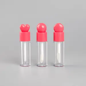 Милые специальные формы пластиковый контейнер для блеска для губ уникальный дизайн пластиковые трубки для блеска для губ