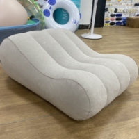 Sofá de Aire Moderno de PVC Portátil Inflable para Exteriores Económico Plegable y Reclinable para Dormitorio o Juguetes Sexuales para Parejas