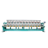 YUNFU industrie multifonctionnelle 8 12 têtes 12 15 aiguilles Machine à broder informatisée pour chapeau t-shirt broderie plate