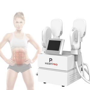 Appareil de remodelage corporel EMS non invasif à 4 poignées, électromagnétique, pour sculpter les muscles sans temps de récupération après le traitement - Product Image 1