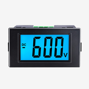 מד מתח דיגיטלי <span class=keywords><strong>DC</strong></span> 012V/24V/48V/200V/600V תצוגת LCD לפרויקט הידרואלקטרי D69-230 יחידת ראש - Product Image 5
