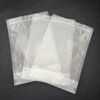 Matte matte doorschijnende tas Drielaags PET .PA. PE Composietfolie Pinda Meloenzaden Gedroogd Fruit Verpakkingszak