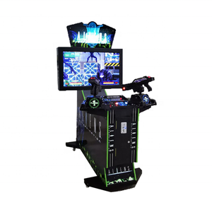 Máquina <span class=keywords><strong>de</strong></span> Videojuegos Arcade con Monedas CGW, Simulador <span class=keywords><strong>de</strong></span> Tiro, Pistola Electrónica, Videojuego <span class=keywords><strong>de</strong></span> Disparos, Mini Aliens - Product Image 1