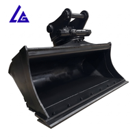 Bucket Excavator Putar 360 Derajat LIGONG, Aksesoris Bucket Hidrolik untuk Excavator 1,5-20 Ton, Bersertifikasi CE ISO9001