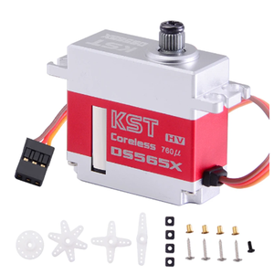Salida de Fábrica KST DS565X 6KG 0.04S 8.4V 760us Servo de Cola para Helicóptero Clase 450/500, Robot RC, Dron UAV, Digital con Engranajes Metálicos - Product Image 3