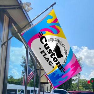 Bandera personalizada de fábrica de 3*5 pies para logotipo personalizado banderas rojas, amarillas y verdes personalizadas - Product Image 4