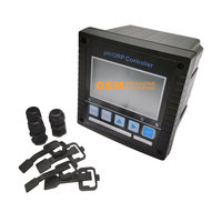 Contrôleur de mesure PH/ORP/EC/Conductivité en ligne Apure avec pompe doseuse, personnalisable OEM, certifié CE pour le traitement de l'eau potable