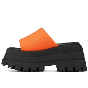 Sandales compensées à plateforme pour femmes, à semelle épaisse, à bout ouvert, nouvelle collection été, modèle export - Product Image 4