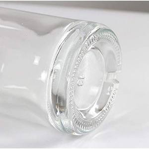 Bouteilles en verre transparentes multi-usages et réutilisables de 12 oz (375 ml) avec bouchon d'étanchéité, <span class=keywords><strong>film</strong></span> rétractable, pour sauce soja, confiture - Product Image 4