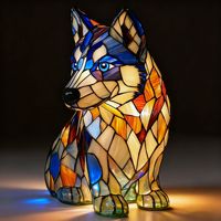 Lampe de table décorative en forme d'animal mignon, série végétale, pour la Saint-Valentin, décoration de la maison, veilleuse, lampe de bureau pour la décoration de la maison
