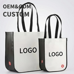 Recyclable Non-woven Fabric Food Delivery Bags with Custom Logo Custom <b>Printed</b> Bag Nonwoven Eco-friendly Bags - Product Image 1
