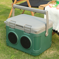 Personnalisé 21L Nouveau Design PU Moussant Isolation De Pêche Glacière Glacière Pour Le Camping