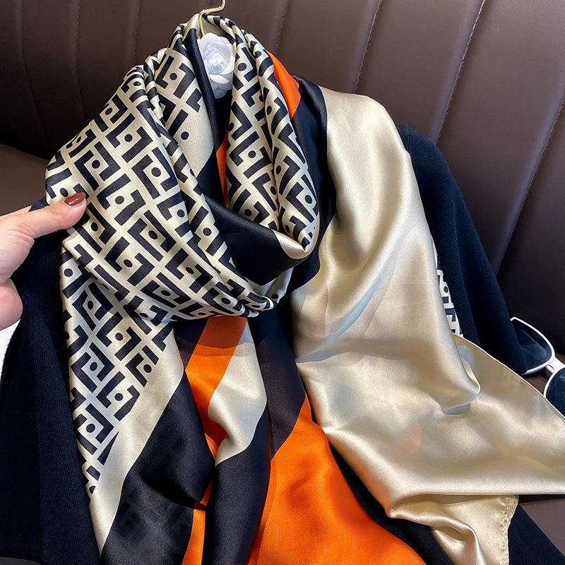 2024 Summer Scarf Trends: Fendi Stole & Imprinted Silk Shawl