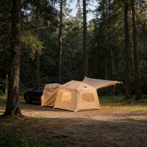 Carpa Lateral para Auto de Lujo, Portátil, Resistente a los Rayos UV, para Viajes de Camping, Directo de Fábrica - Product Image 2