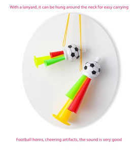 Corneta de Plástico Vuvuzela al por Mayor, Bocina de Animación, Generador de Ruido para Partidos de Fútbol, Aficionados al Deporte, Conciertos, Estadios, Fiestas, Regalo - Product Image 5