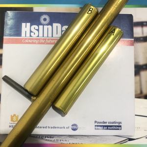 Vernice in Polvere Effetto Cromo Galvanico, Colore <span class=keywords><strong>Oro</strong></span>, per Gambe di Mobili - Product Image 3