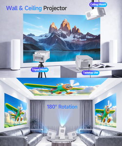 Nuevo Proyector de Molde Privado 1080P para HY350 900 ANSI 8K Android 14 con Control Remoto IR Automático, WiFi 6, BT5.4, Portátil - Product Image 2