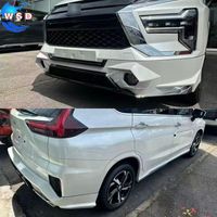 Kit de protection de pare-chocs avant et arrière pour voiture PP, pièces de modification extérieure pour Mitsubishi Xpander 2023 Facelift