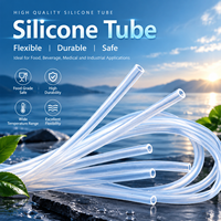 Tube en silicone flexible transparent pour le transfert de fluides, fabricant de tubes en silicone sur mesure avec prix direct usine