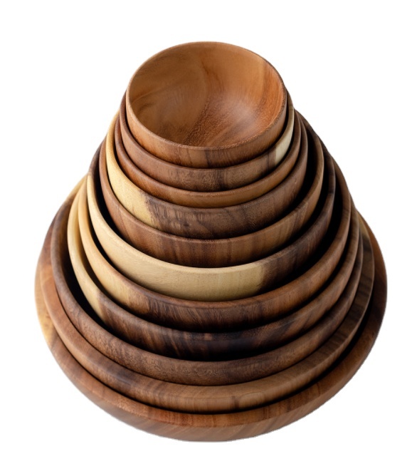 Factory Price Wooden Bowls Salad Bowl