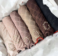 Voile Hijab en Jersey Modal Coton Extensible de Haute Qualité pour Femme, Foulard Musulman Personnalisé, Vente en Gros aux Pays-Bas
