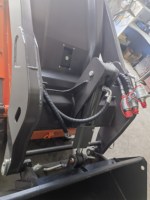 JIAHE Mini-chargeuse compacte sur chenilles 4x4 de 1780 kg avec moteur diesel, pompe hydraulique, pompe PLC, CE/EPA, pour opérations en espace restreint